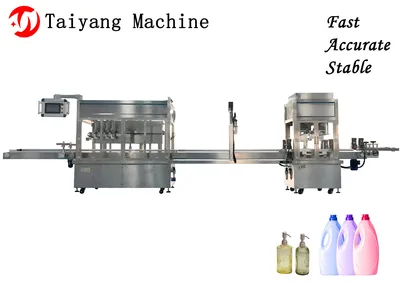 Automatic Three in One Glass Bottle Filling Machine