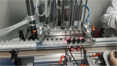 Essential Oil Production Line High Speed Six-Head Water Filling and Capping Machine