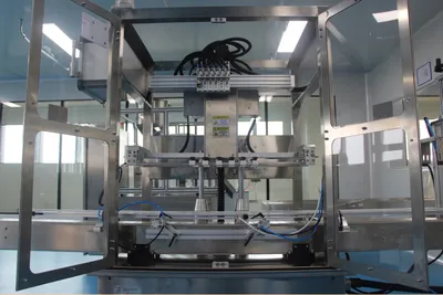 High Speed Cylinder Plastic Bottle Small Bottle Six-Head Water Filling Machine