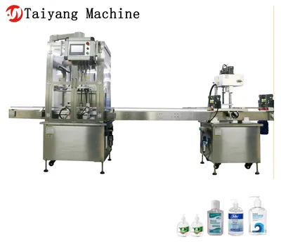 Plastic Bottle Glass Bottle High Foaming Solvent Cosmetics Six-Head Water Filling Machine