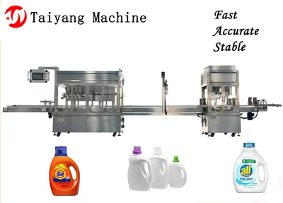 Three - in - One Line Liquid Filling Machine