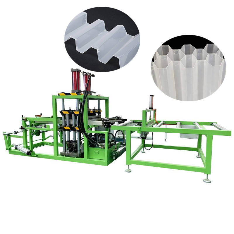 Plastic Copolymer Grade Sheet Machine  Honeycomb Inclined Tube Used for Waste Water Treatment Machine